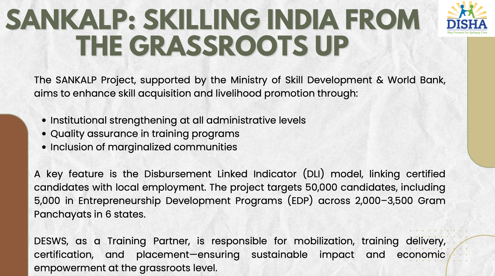 Disha Educational and Social Welfare Project 4